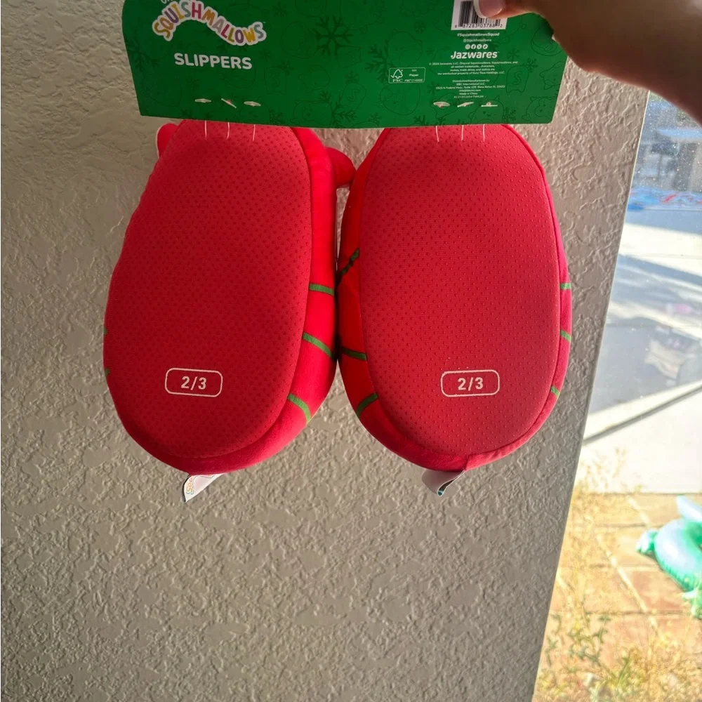 Squishmellow Slippers Size 2/3